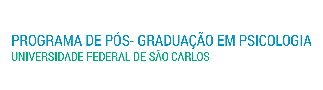 Logotipo do Programa de Pós-Graduação em Psicologia PPGPsi